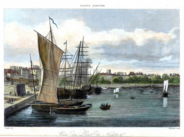 Vue du Port de Nantes
