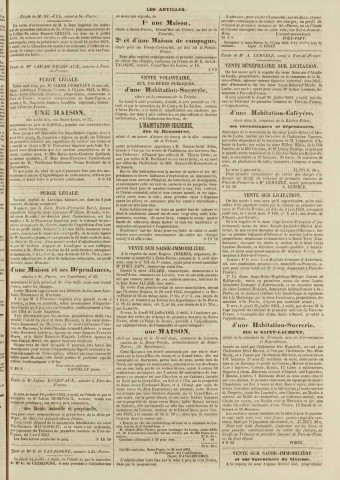 Les Antilles (1853, n° 54)