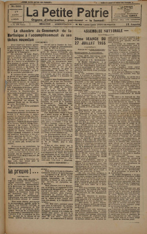 La Petite Patrie (n° 635)