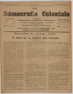 La Démocratie coloniale (n° 174)