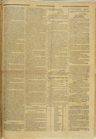 Le Courrier de la Martinique (1850, n° 98)