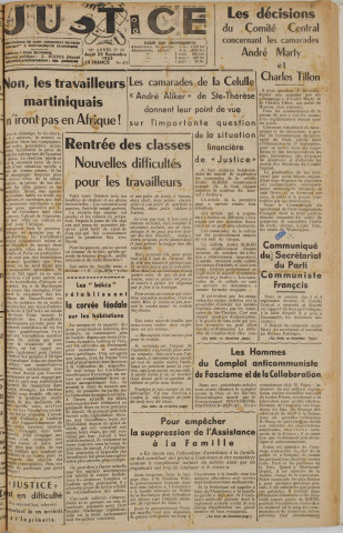 Justice (1952, n° 39)