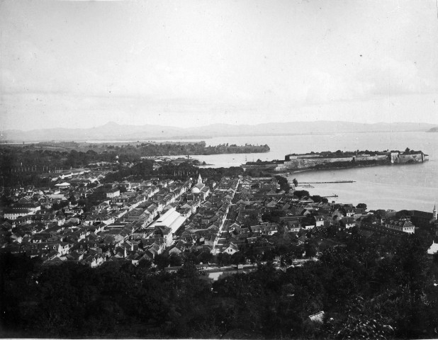 Fort-de-France. Vue générale de la ville