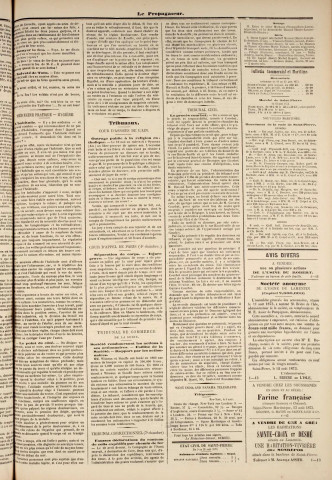 Le Propagateur (1873, n° 64)