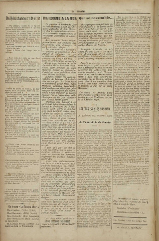 La Riposte (n° 7)