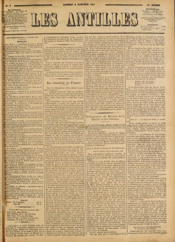 Les Antilles (1887, n° 3)