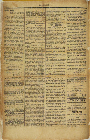 La Colonie (n° 192)