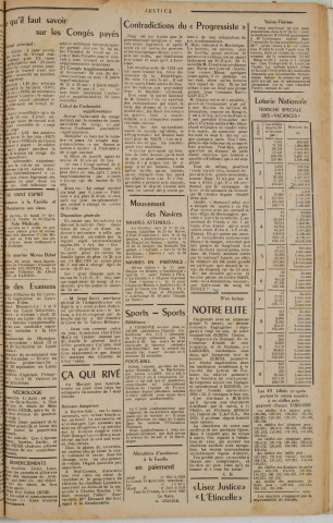 Justice (1958, n° 34)