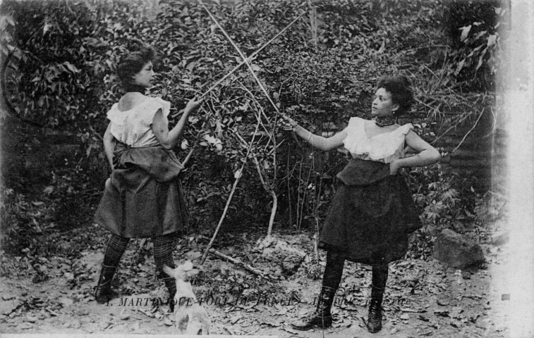Martinique. Fort-de-France. Le duel pour rire