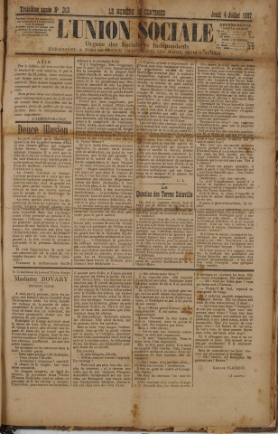L'Union sociale (n° 313)