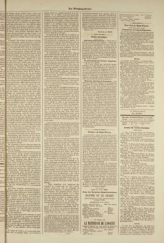 Le Propagateur (1863, n° 12)