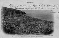 Martinique. Vue générale de Saint-Pierre détruit. Quartier du Mouillage