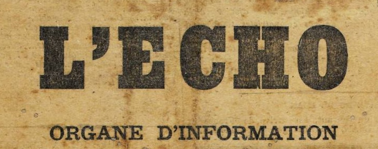 L'Echo (n° 5)