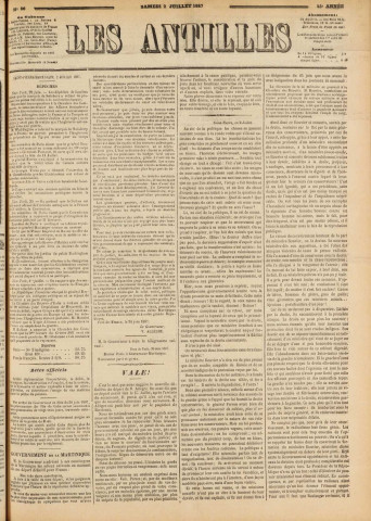 Les Antilles (1887, n° 56)