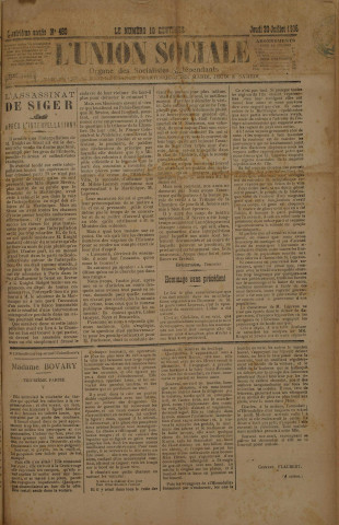 L'Union sociale (n° 480)