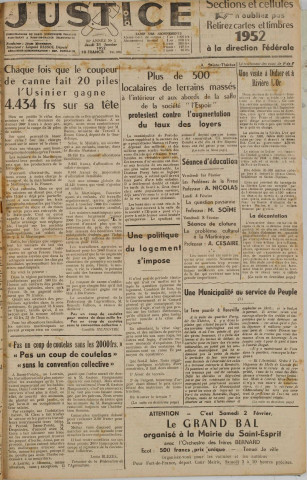 Justice (1952, n° 5)