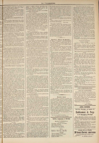 Le Propagateur (1871, n° 98)