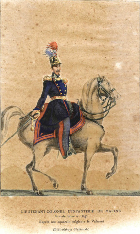 Lieutenant-Colonel d'Infanterie de Marine