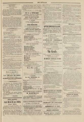 Les Antilles (1874, n° 3)