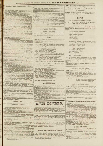 Le Courrier de la Martinique (1839, n° 53)