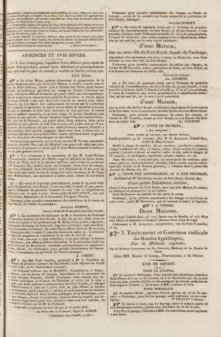 Gazette de la Martinique (1828, n° 45)