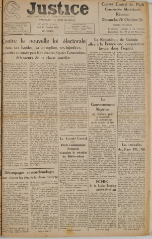 Justice (1958, n° 43)