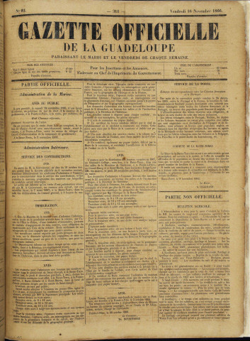 La Gazette officielle de la Guadeloupe (n° 92)