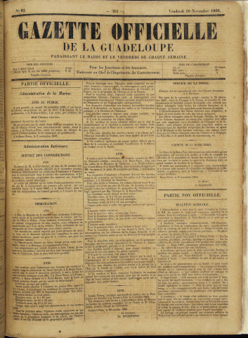La Gazette officielle de la Guadeloupe (n° 92)