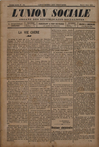 L'Union sociale (n° 192)