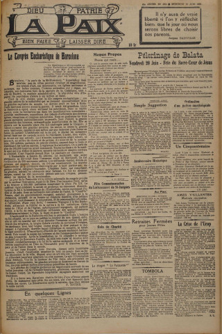 La Paix (n° 4864)