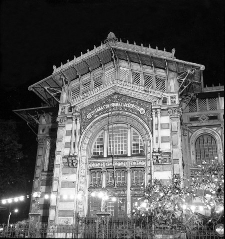 Fort-de-France, centre-ville. décoration de Noël dans les rues de la ville