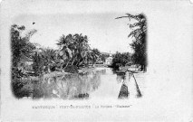 Martinique. Fort-de-France. La rivière Madame