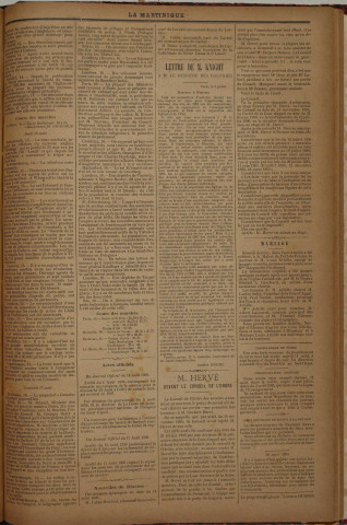 La Martinique (année III, n° 65-66)