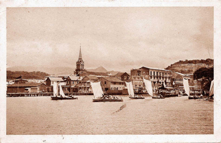 Martinique. Comité du Tricentenaire. Régates à Fort-de-France