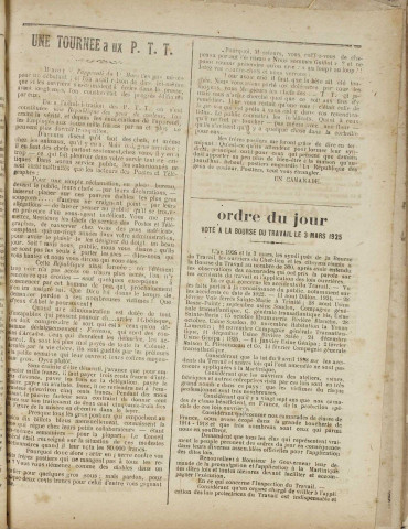 Bulletin syndical (n° 12)