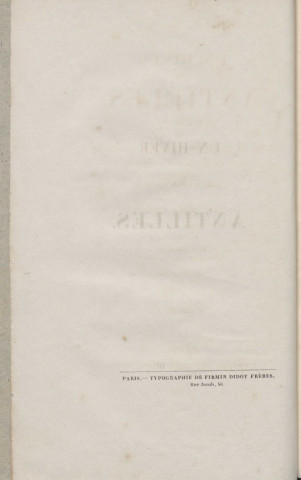 Un hiver aux Antilles en 1839-40 : ou lettres sur les résultats de l’abolition de l’esclavage dans les Colonies anglaises des Indes occidentales adressées à Henri Clay, du Kentucky