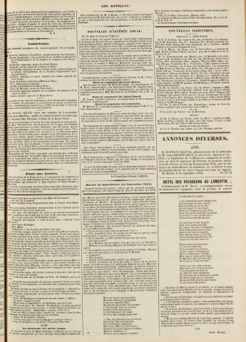 Les Antilles (1854, n° 74)