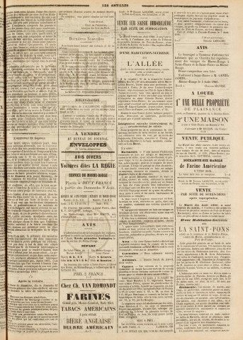 Les Antilles (1886, n° 63)