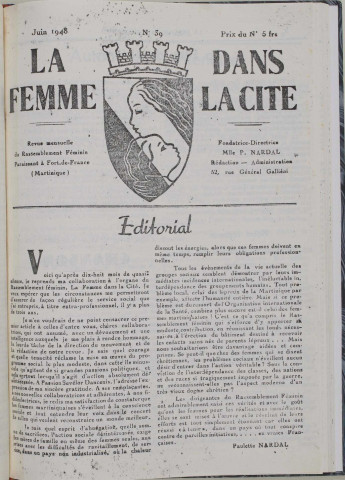 La Femme dans la cité (n° 39)