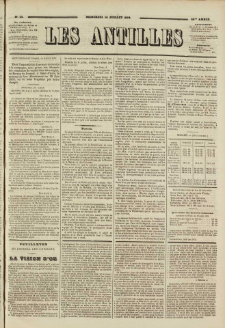 Les Antilles (1878, n° 55)