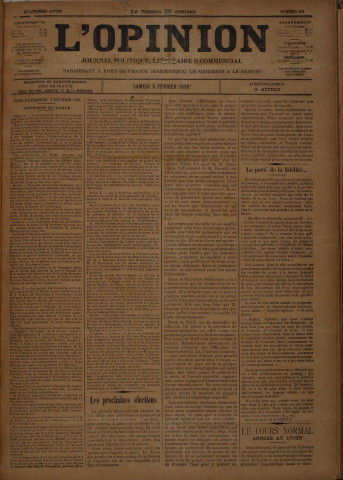 L'Opinion (n° 253)