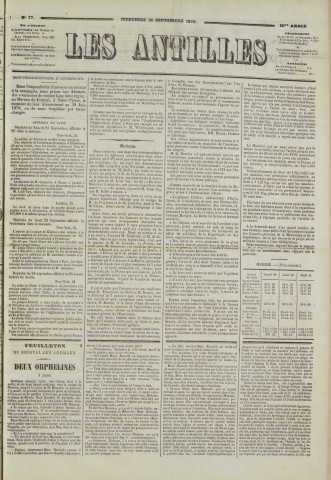Les Antilles (1878, n° 78)