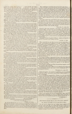 Gazette de la Martinique (1823, n° 60)
