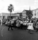 Fort-de-France, centre-ville. Carnaval : défilé