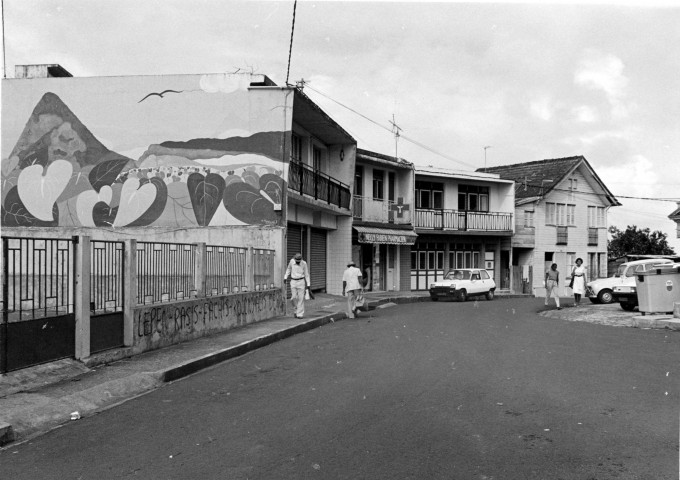 Gros-Morne : scène de rue