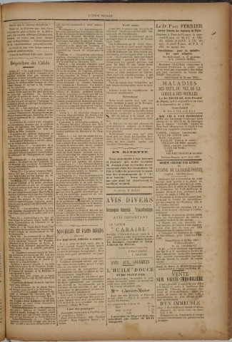L'Union sociale (n° 787)