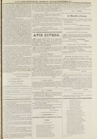 Le Courrier de la Martinique (1840, n° 41)