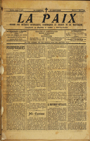 La Paix (n° 484)