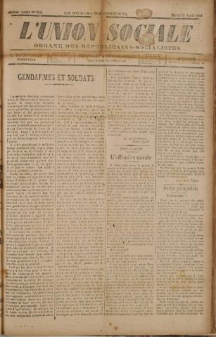 L'Union sociale (n° 514)