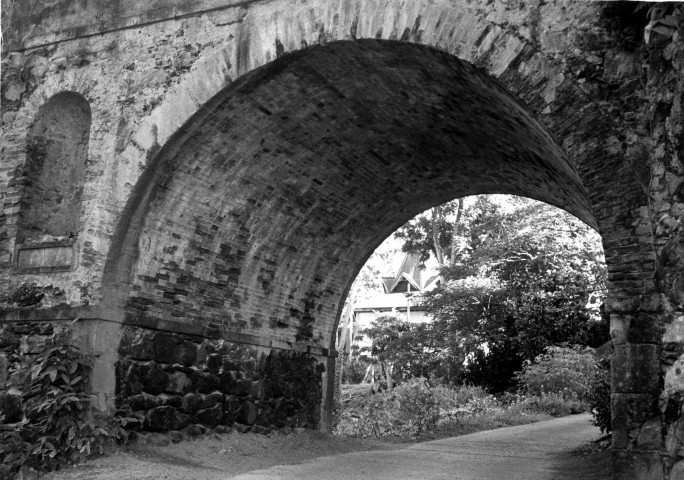 Carbet : entrée du musée Gauguin